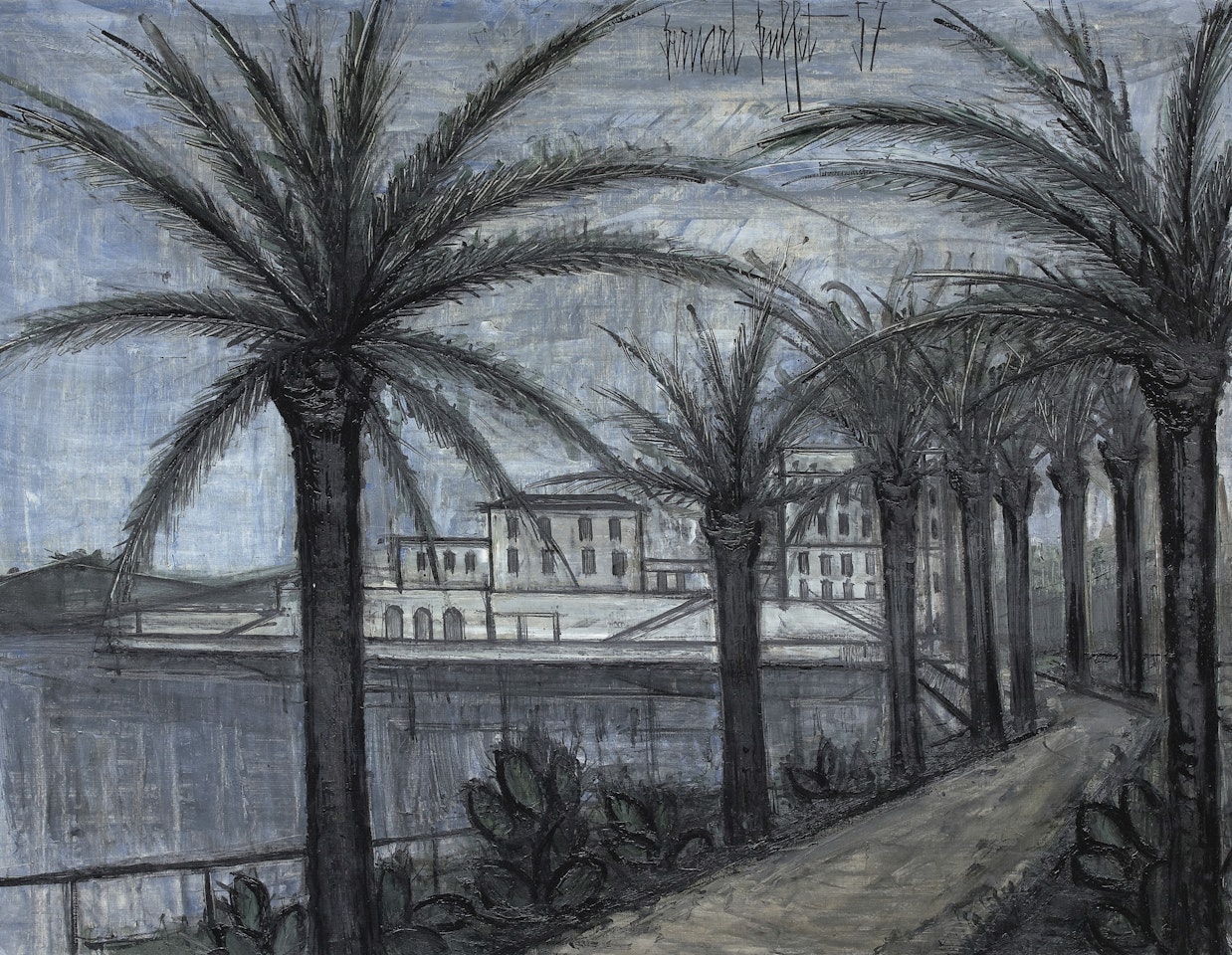 Le Port de Beaulieu by Bernard Buffet