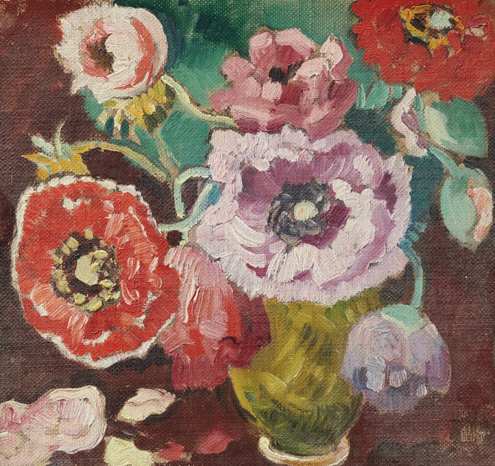 Petit bouquet de pavots by Louis Valtat