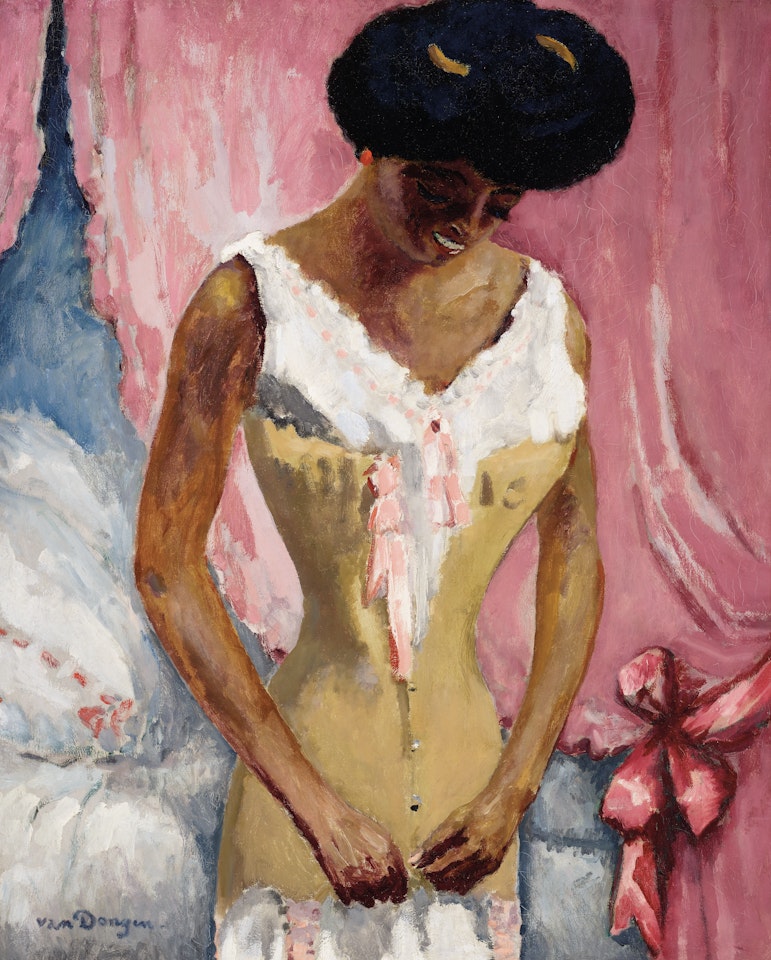 Madame veuve rose by Kees van Dongen