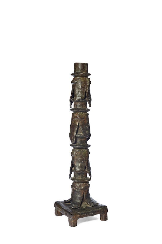 Lampe à quatre feuilles by Diego Giacometti