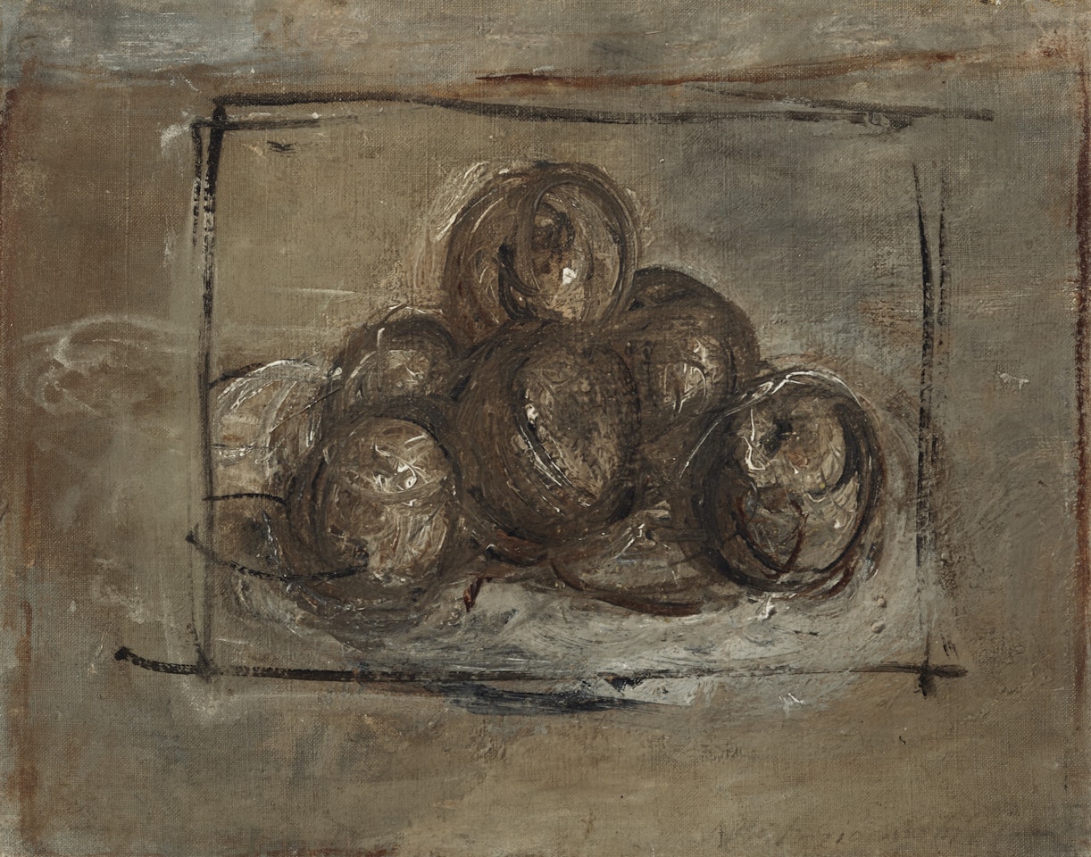 Nature morte aux pommes by Alberto Giacometti