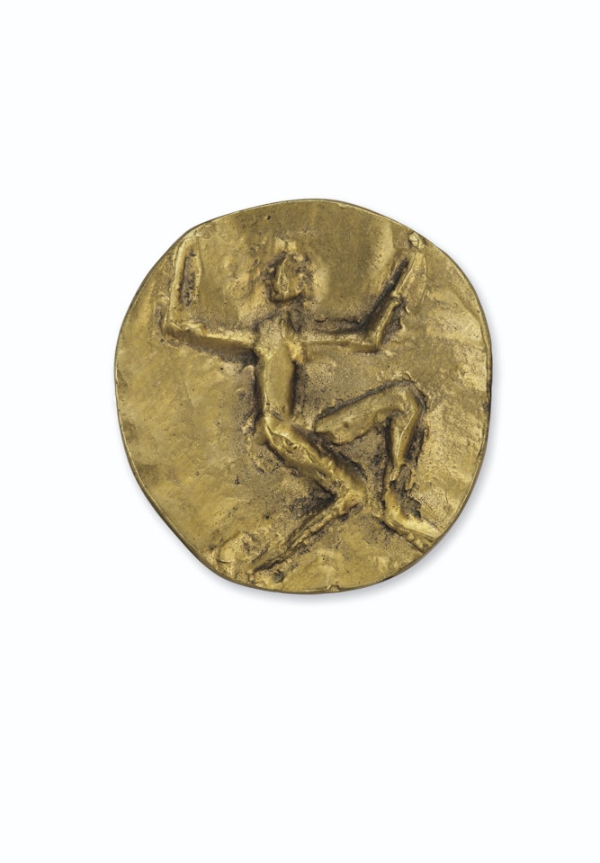 Broche, modèle personnage aux bras levés by Alberto Giacometti