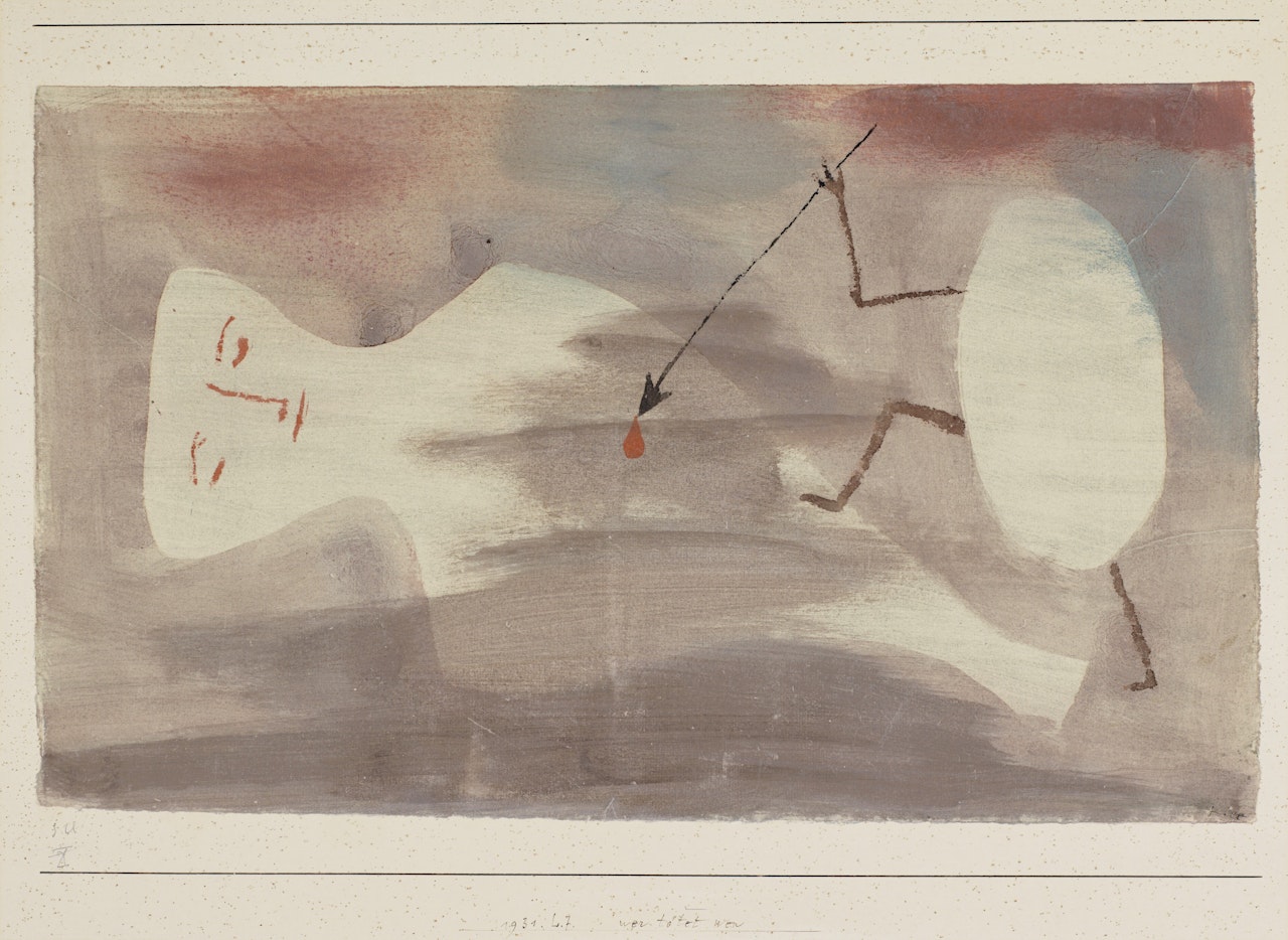 Wer Töten Wen by Paul Klee