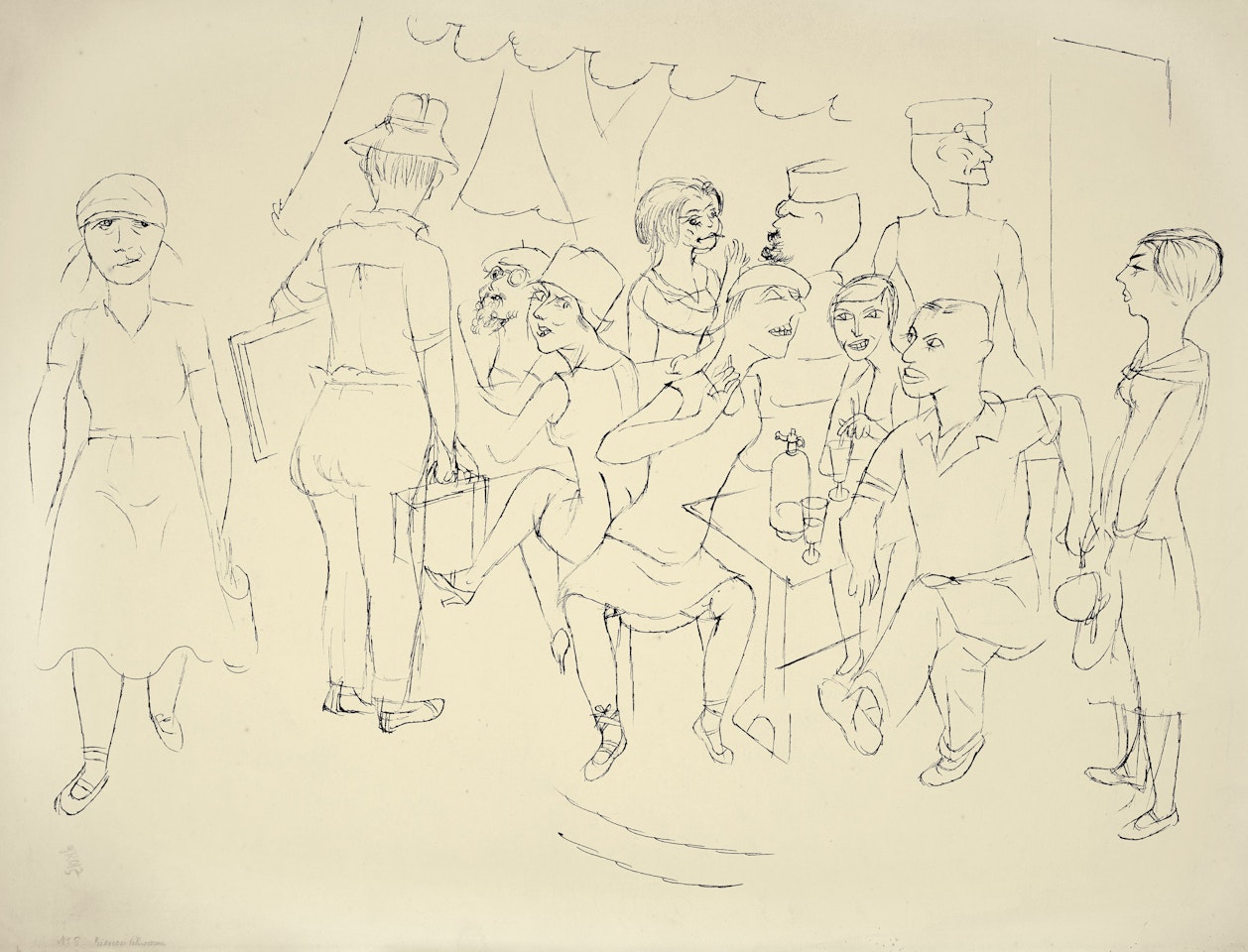 Bienenschwarm by George Grosz