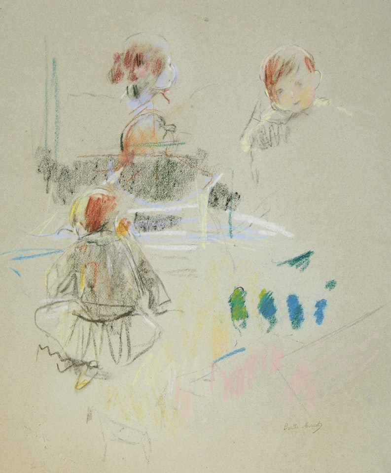 Etude d'enfant by Berthe Morisot