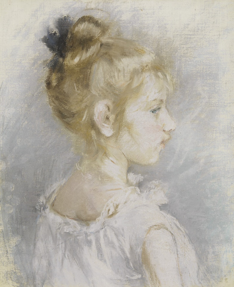Portrait de Blanche Pontillon by Berthe Morisot