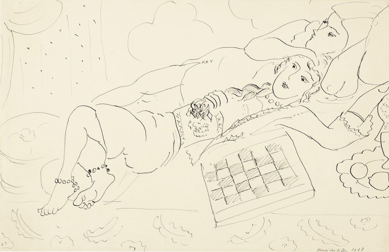 Deux odalisques by Henri Matisse