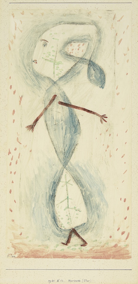 Marionnette (Star) by Paul Klee