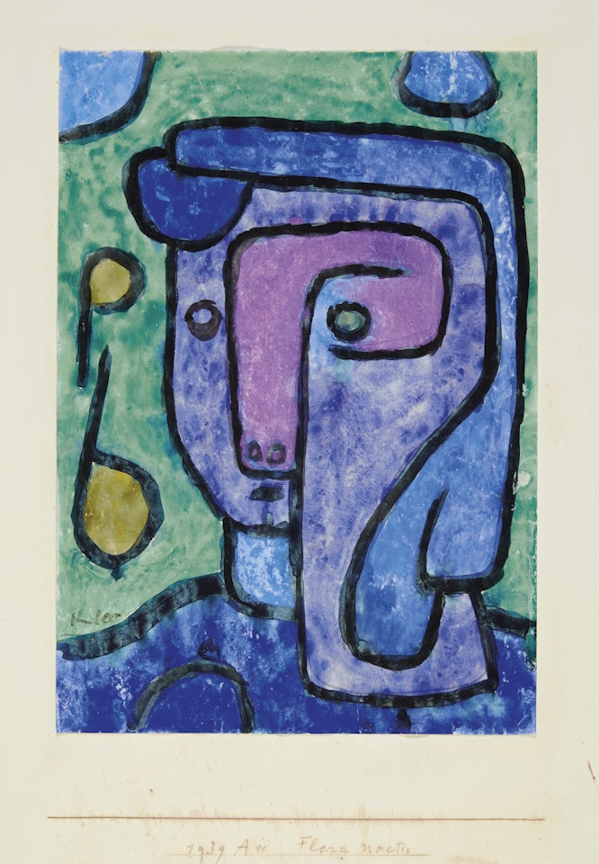 Flora noctis by Paul Klee