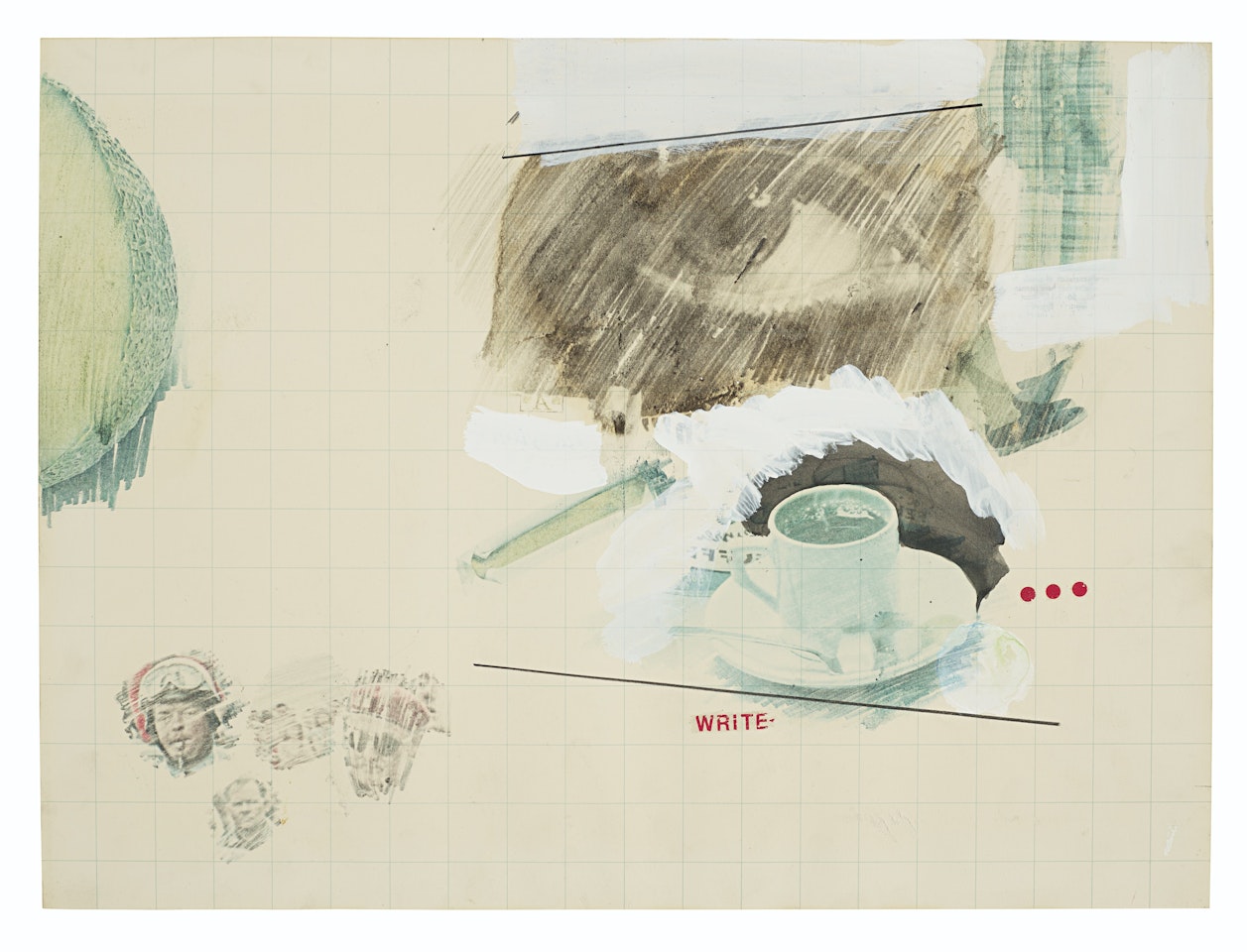 Paragraph II by Robert Rauschenberg