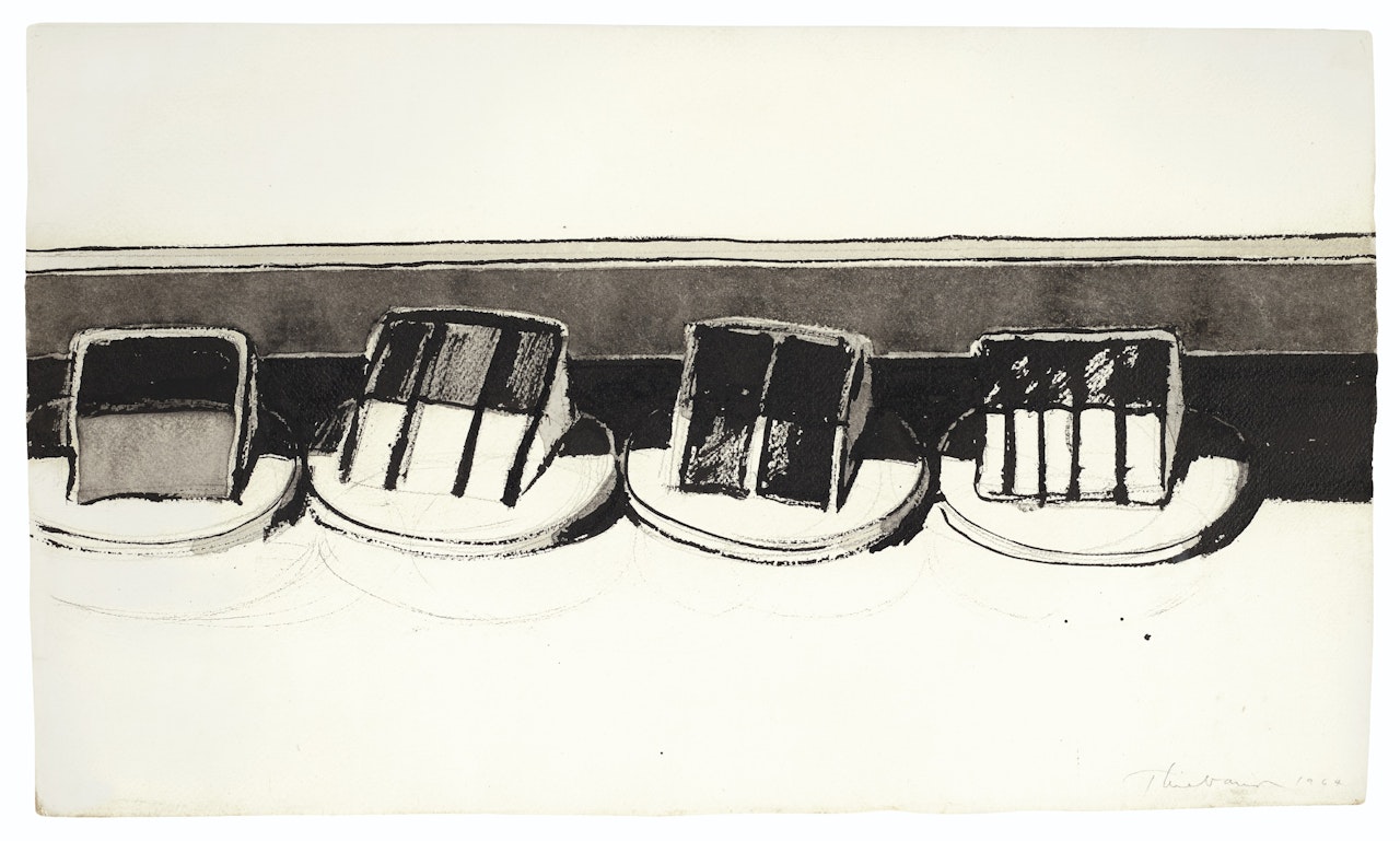 Layer Cakes Row by Wayne Thiebaud