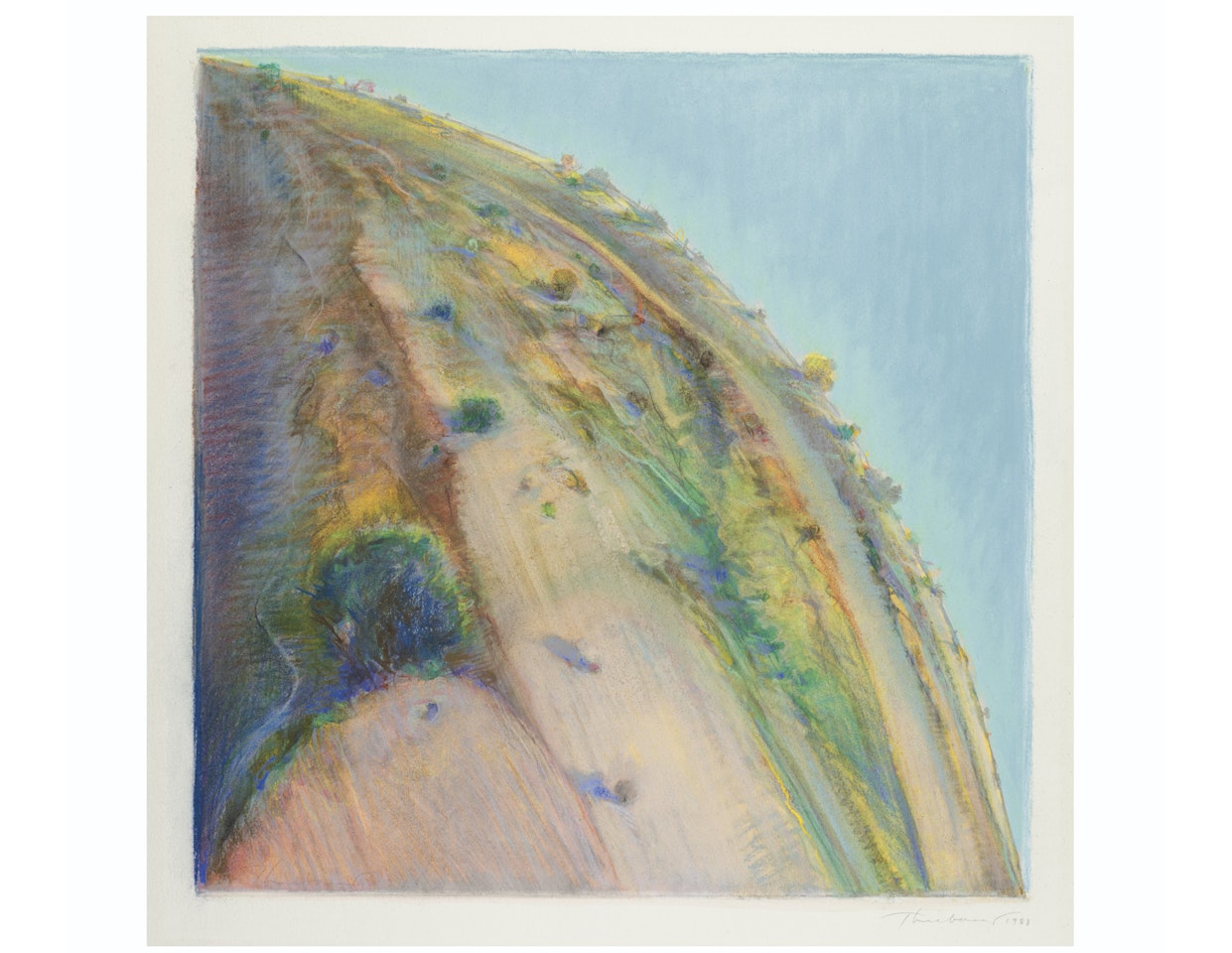 Hillside by Wayne Thiebaud