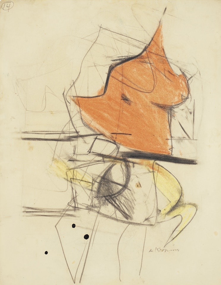 Abstraction by Willem de Kooning