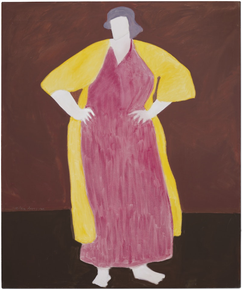 Yellow Robe by Milton Avery