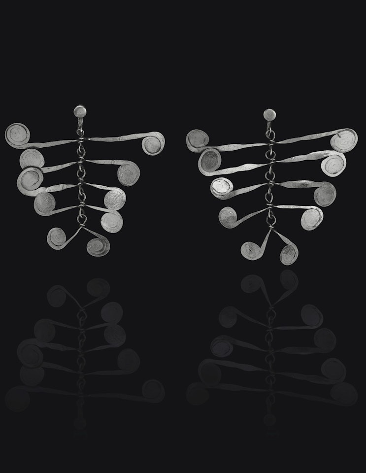 Earrings by Alexander Calder