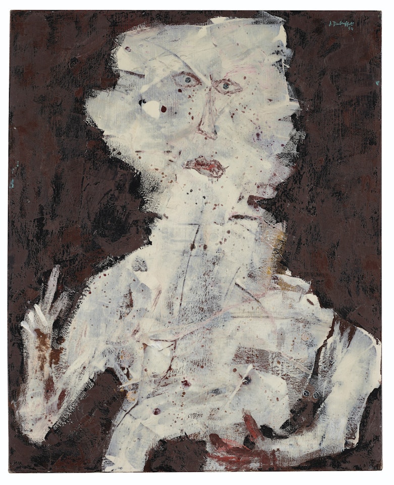 Le signe du doigt by Jean Dubuffet