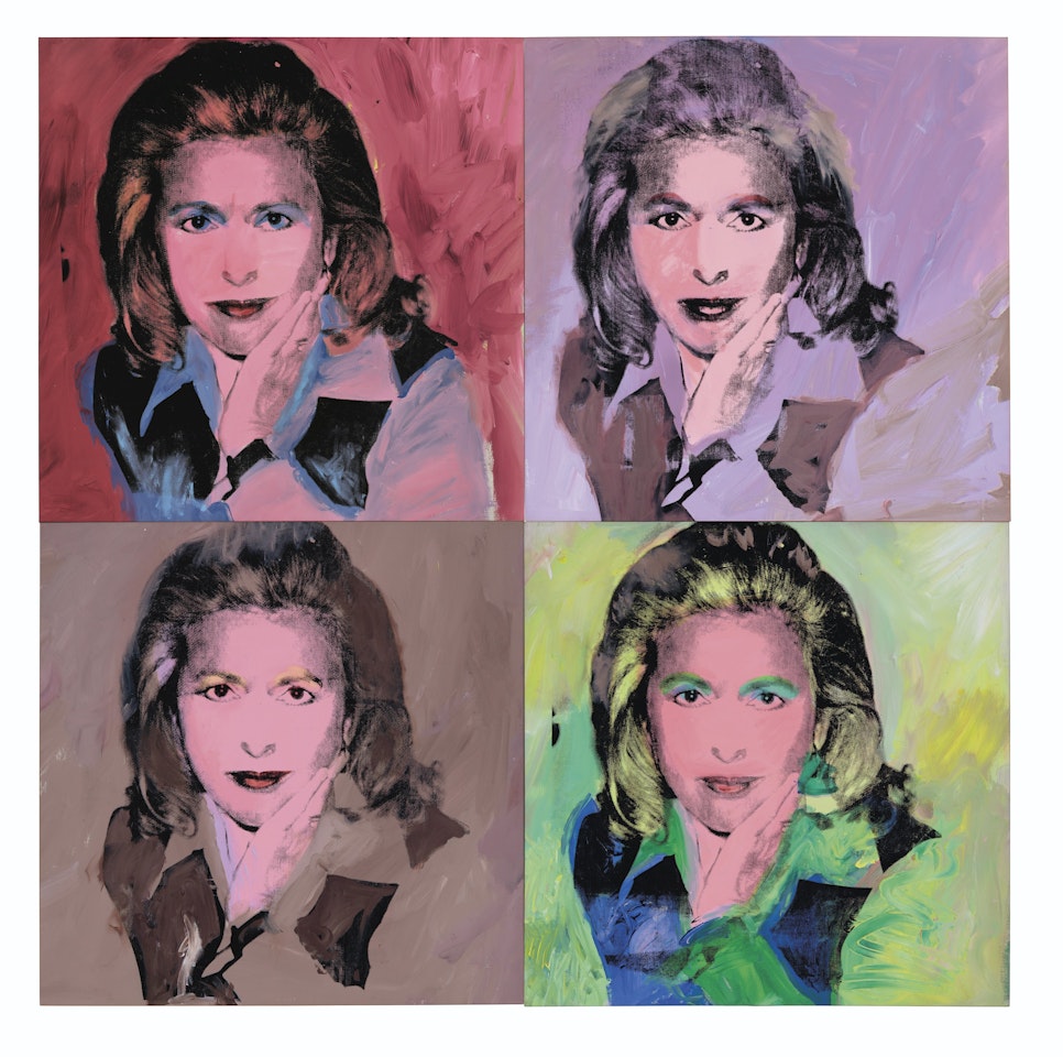 Marcia Weisman [Four Works] by Andy Warhol