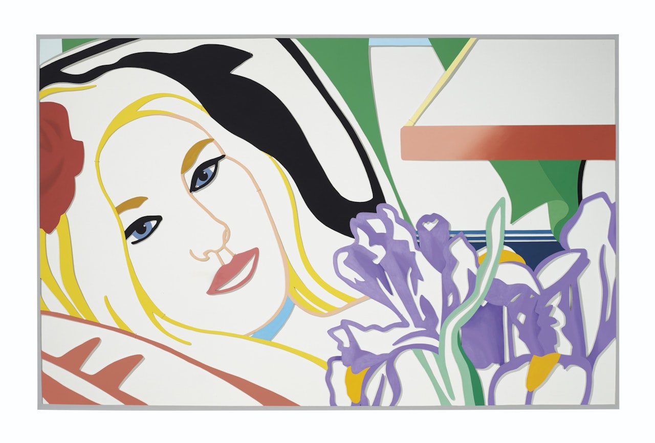 Bedroom Blonde with Iris by Tom Wesselmann
