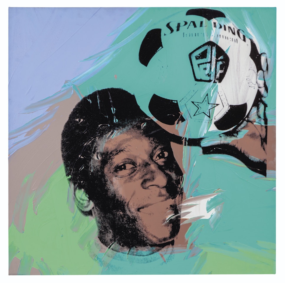 Pelé by Andy Warhol