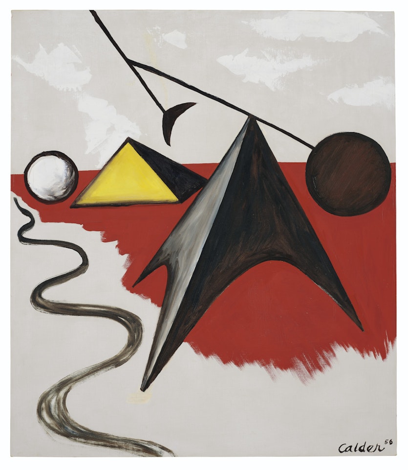 Pyramidal Shapes by Alexander Calder