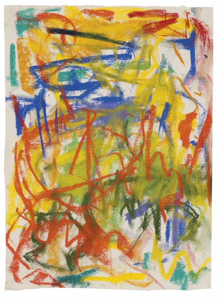 Pastel by Joan Mitchell