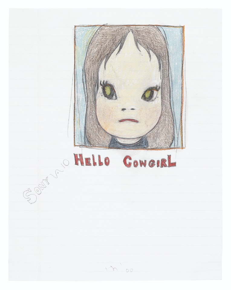 Hello Cowgirl by Yoshitomo Nara