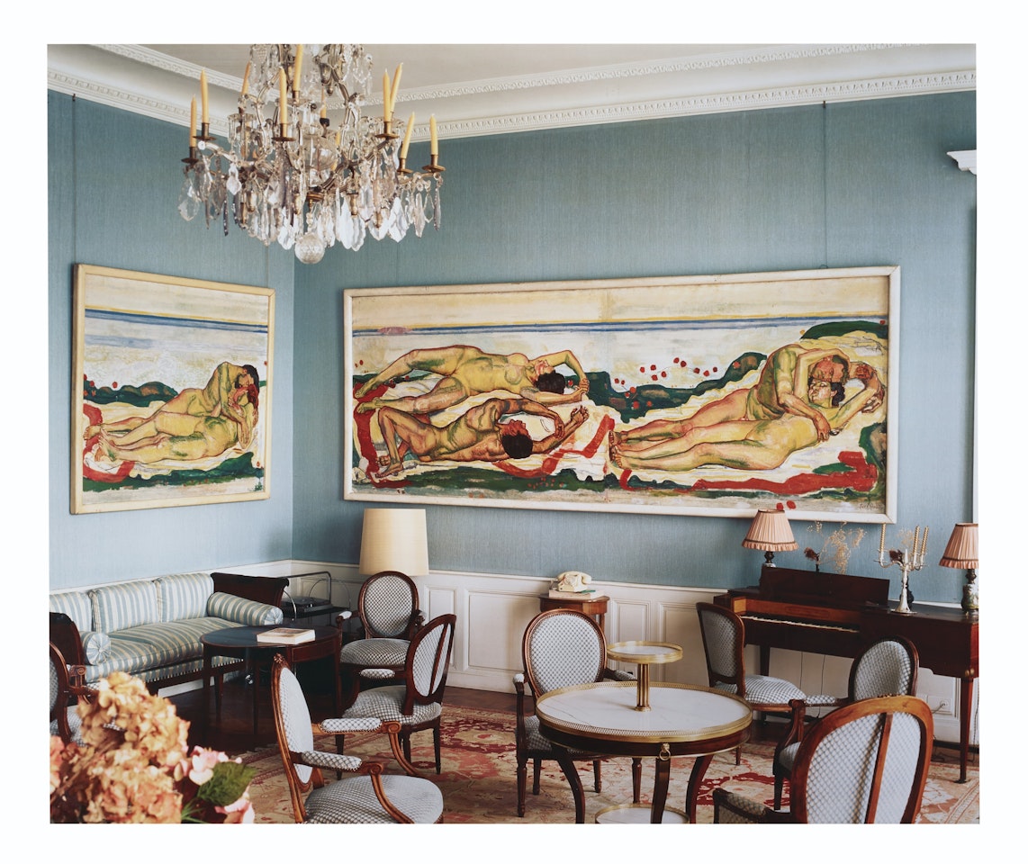Salon Hodler by Louise Lawler