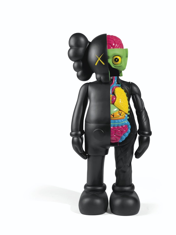 FOUR-FOOT DISSECTED COMPANION by Kaws