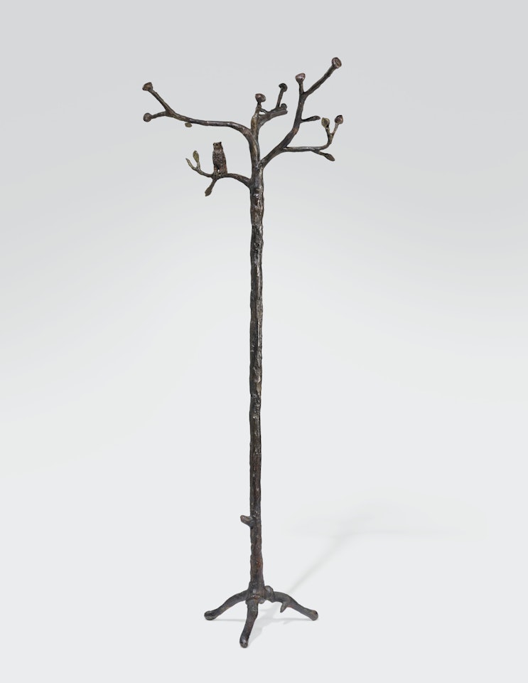 Porte-manteaux au hibou by Diego Giacometti