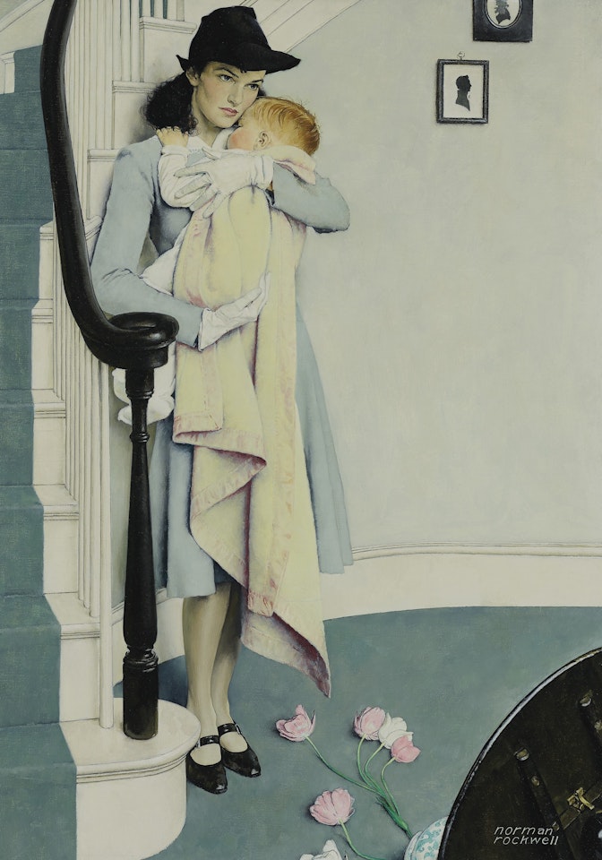 Red Head by Norman Rockwell