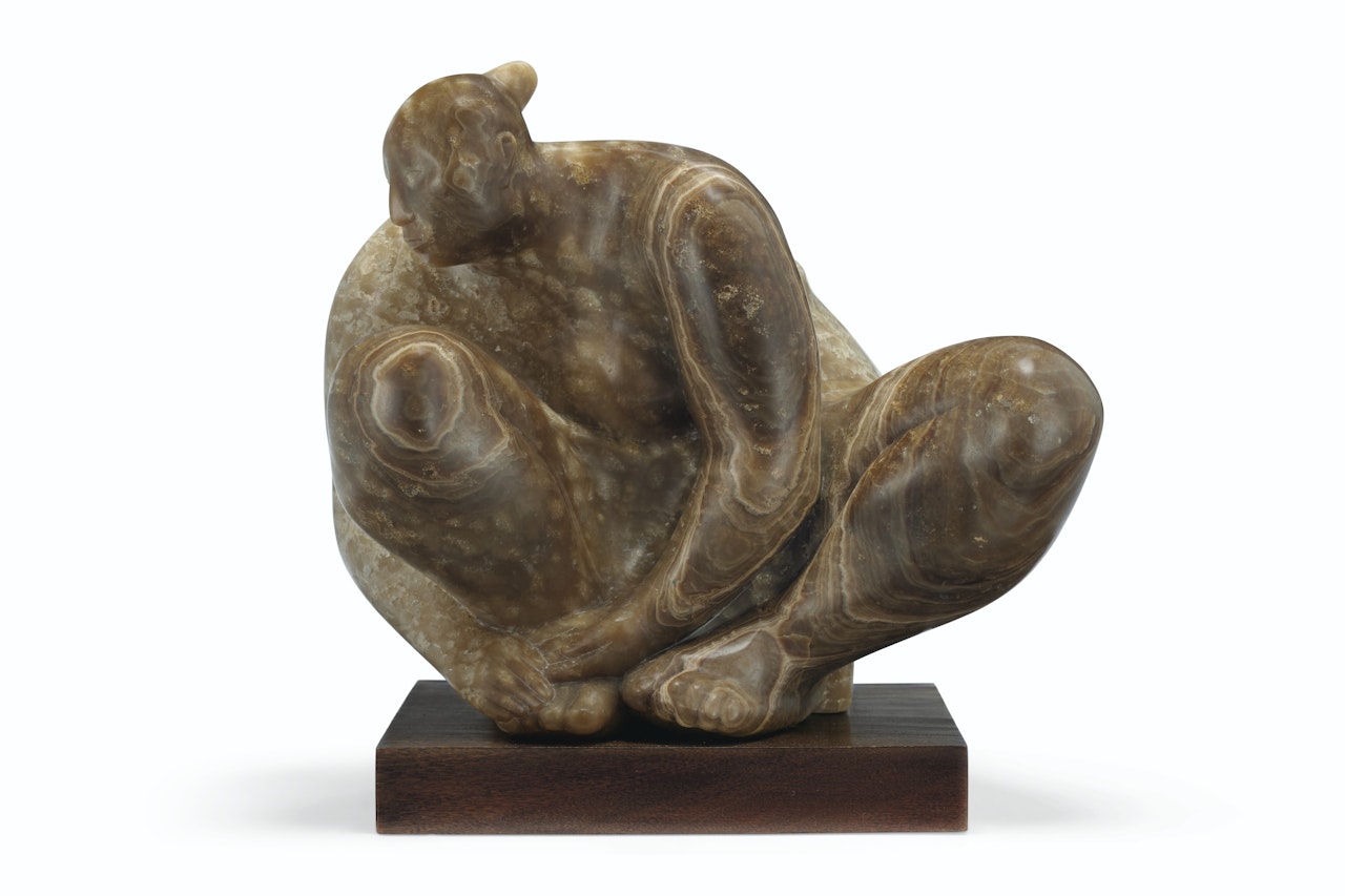 Yucateca sentada by Francisco Zuñiga