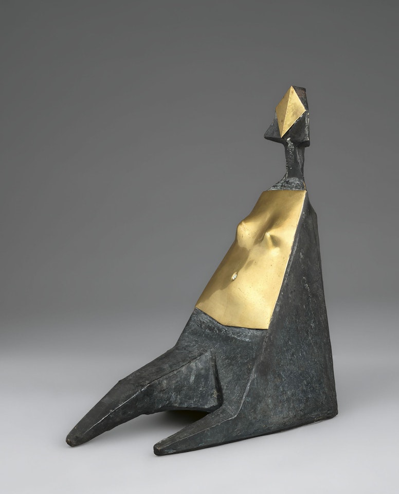 Maquette VIII Sitting Elektra by Lynn Chadwick