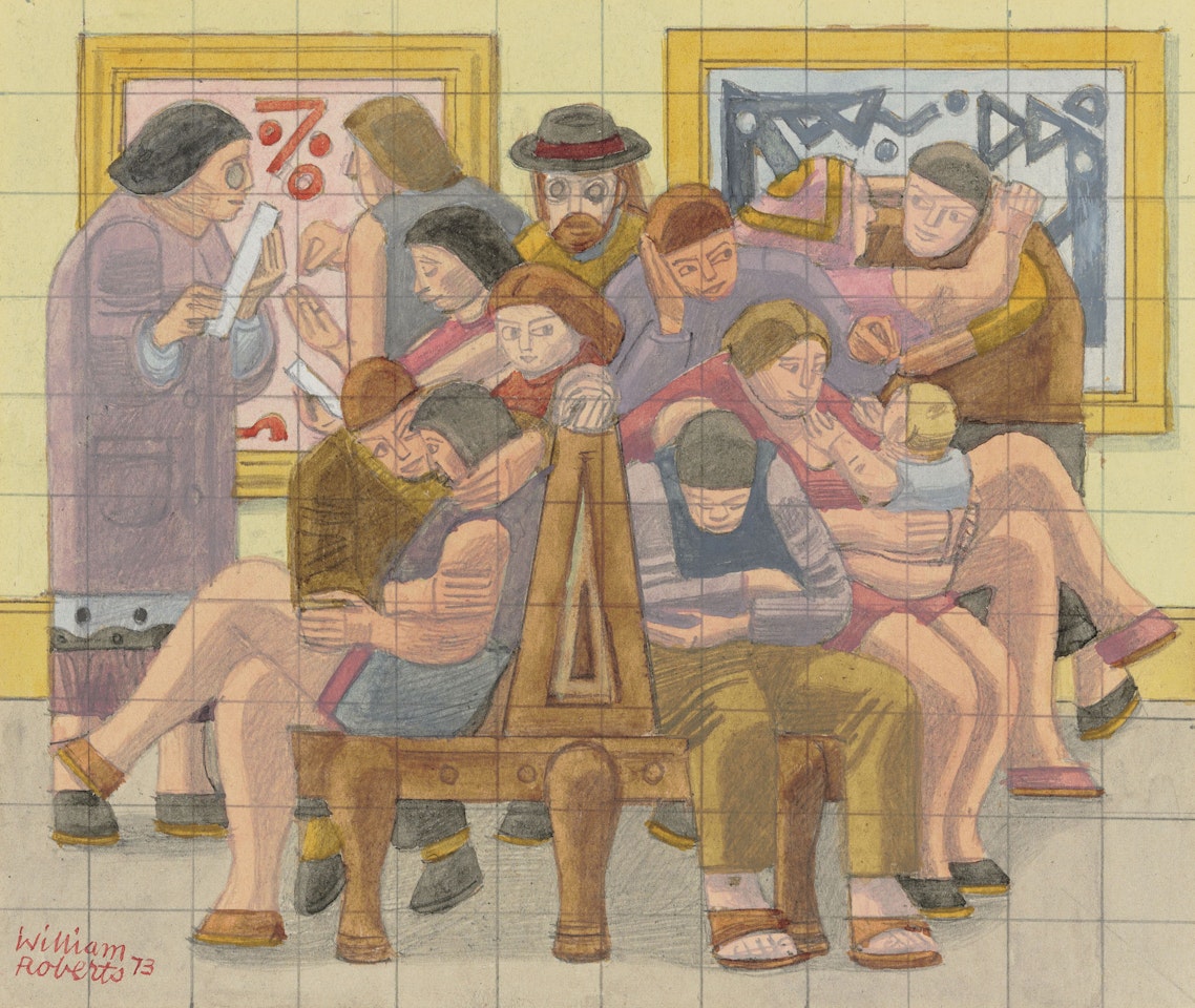 The Art Gallery by William Roberts
