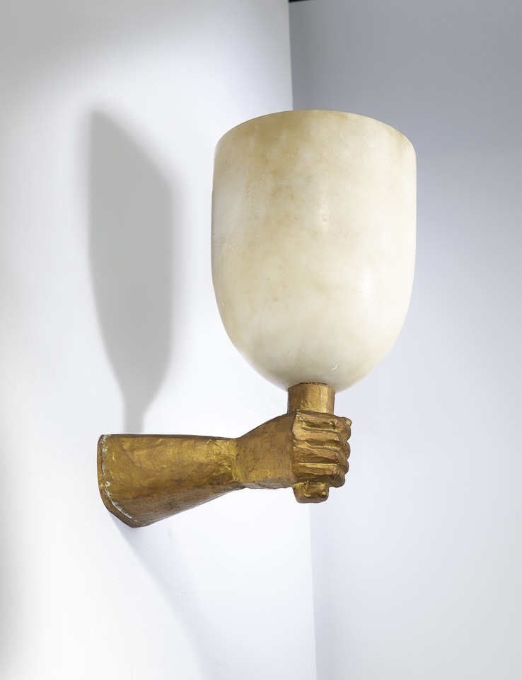 APPLIQUE ‘LE POING’, LE MODÈLE CRÉÉ VERS 1935, CELLE-CI RÉALISÉE VERS 1939 by Alberto Giacometti