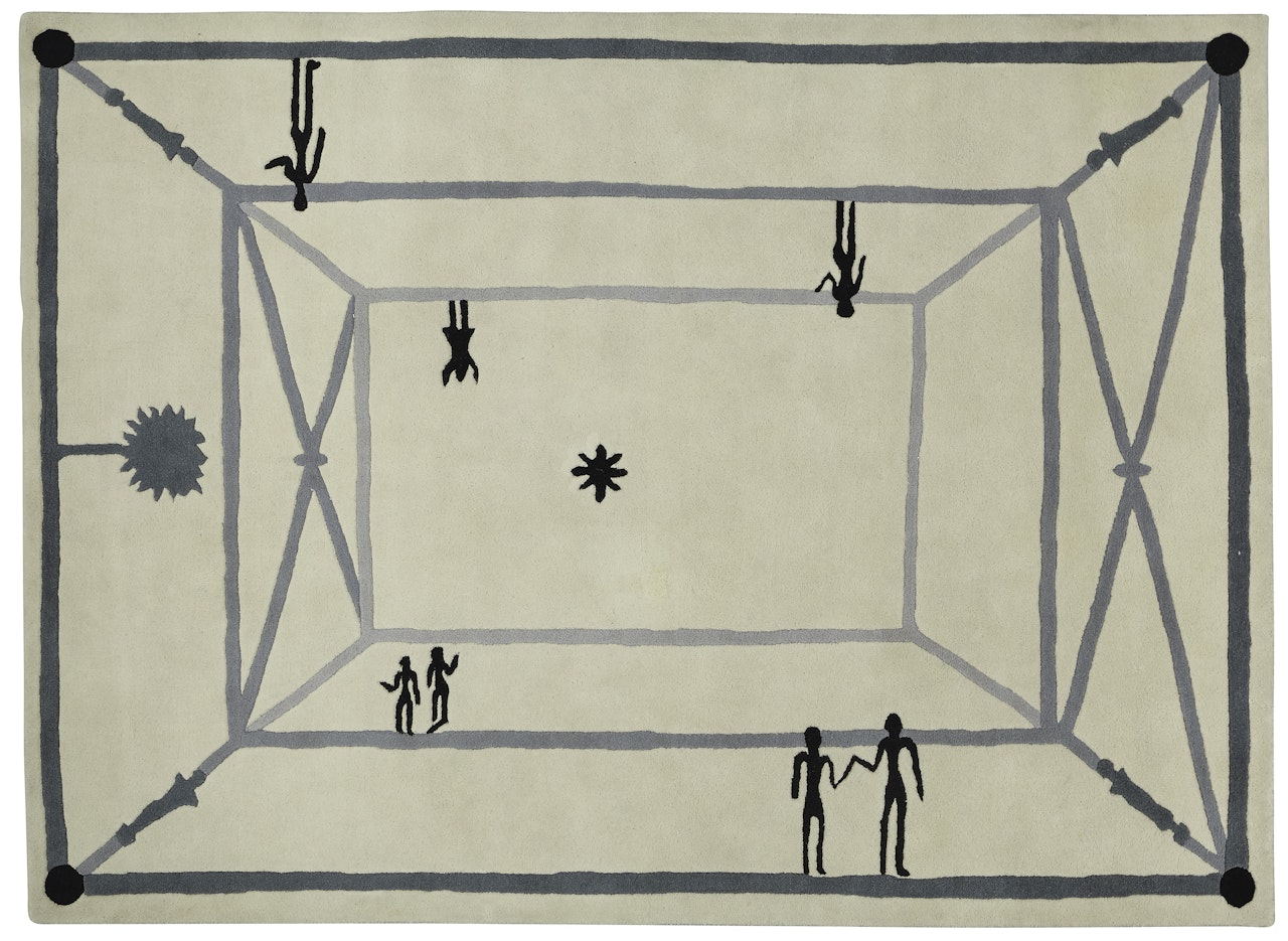 TAPIS 'LA RENCONTRE', LE MODÈLE CRÉÉ EN 1984 by Diego Giacometti