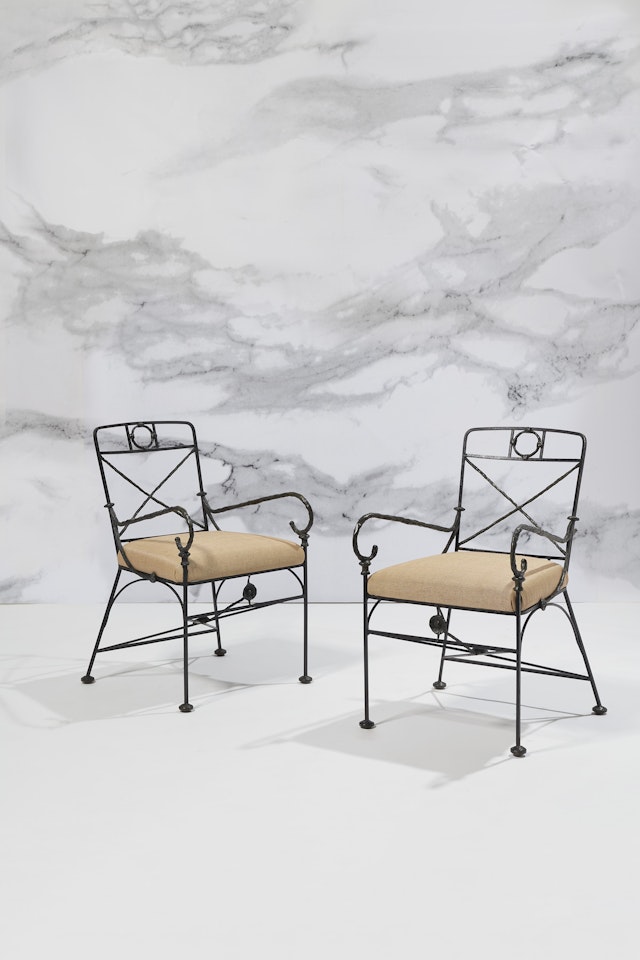 PAIRE DE FAUTEUILS, VERS 1958 by Diego Giacometti