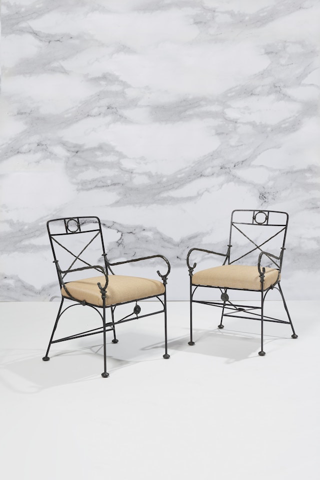 PAIRE DE FAUTEUILS, VERS 1958 by Diego Giacometti