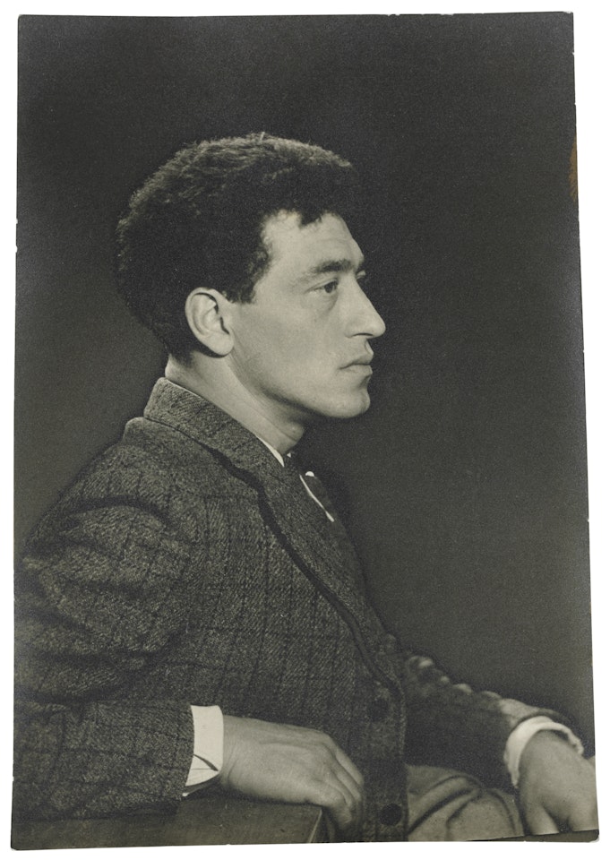Alberto Giacometti by Man Ray
