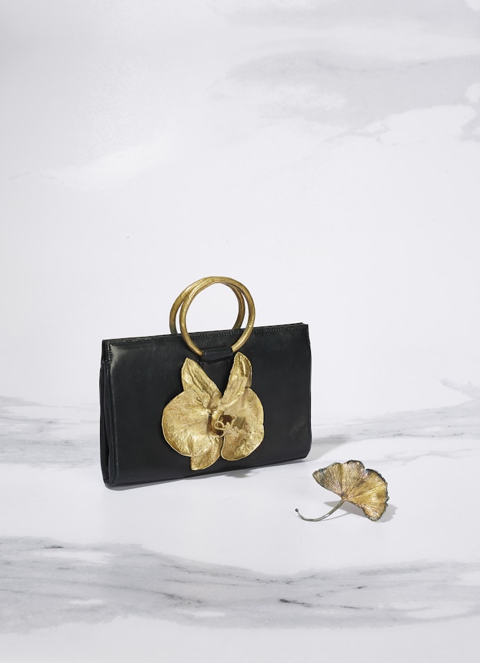 'SAC ORCHIDÉE', ÉDITION ARTCURIAL, VERS 1989 by Claude Lalanne