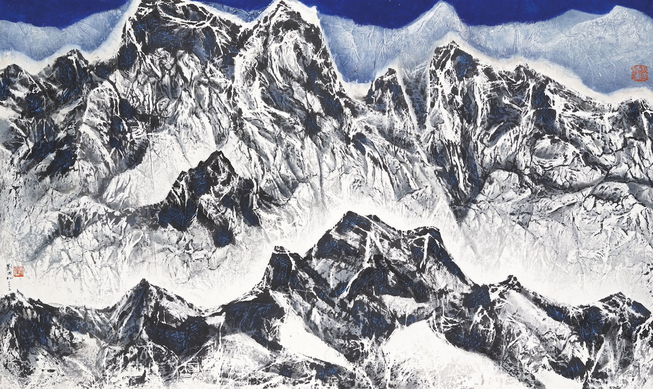 Roof of the World Series No. 5 by Liu Kuo-Sung (Liu Guosong)