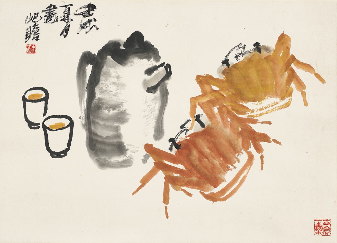 Autumn Delights by Zhu Qizhan