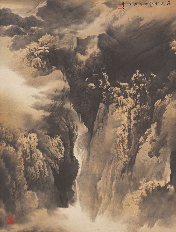 Limpid Spring by He Baili