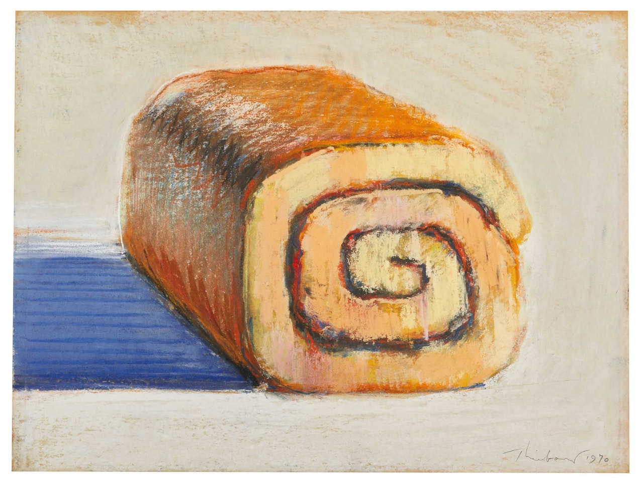 Jelly Roll by Wayne Thiebaud