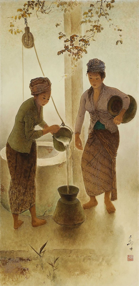 Fetching Water by Lee Man Fong
