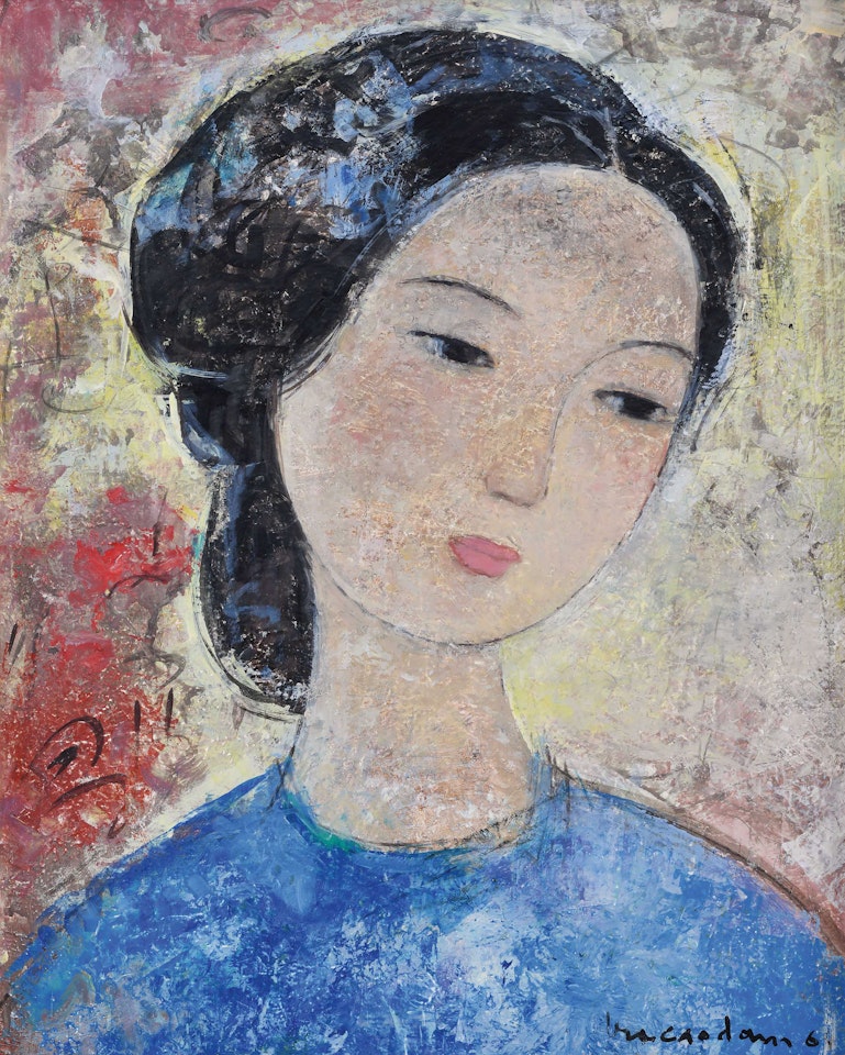 Jeune Fille (Young Lady) by Vu Cao Dam