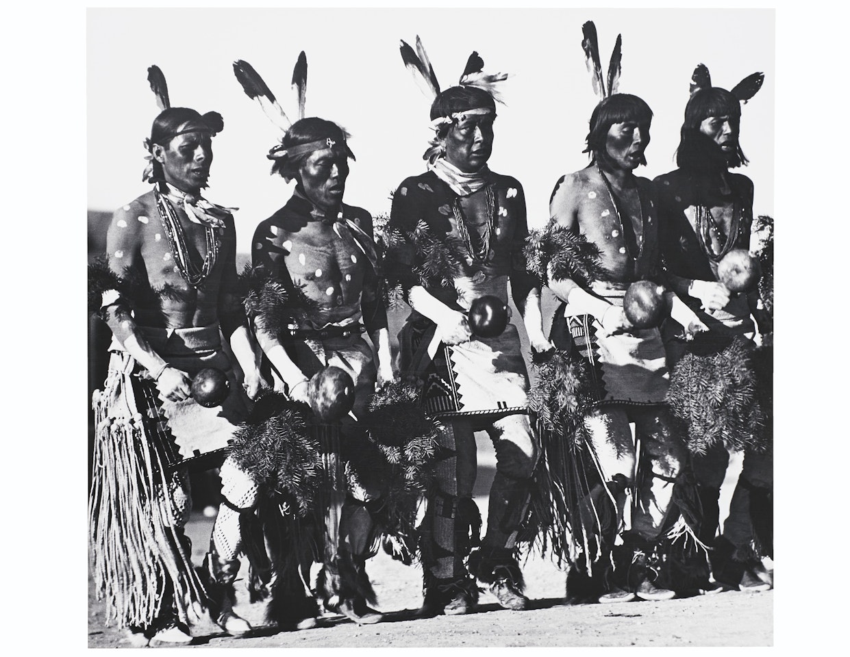 Indian Dance, San Ildefonso Pueblo, New Mexico, 1929 by Ansel Adams