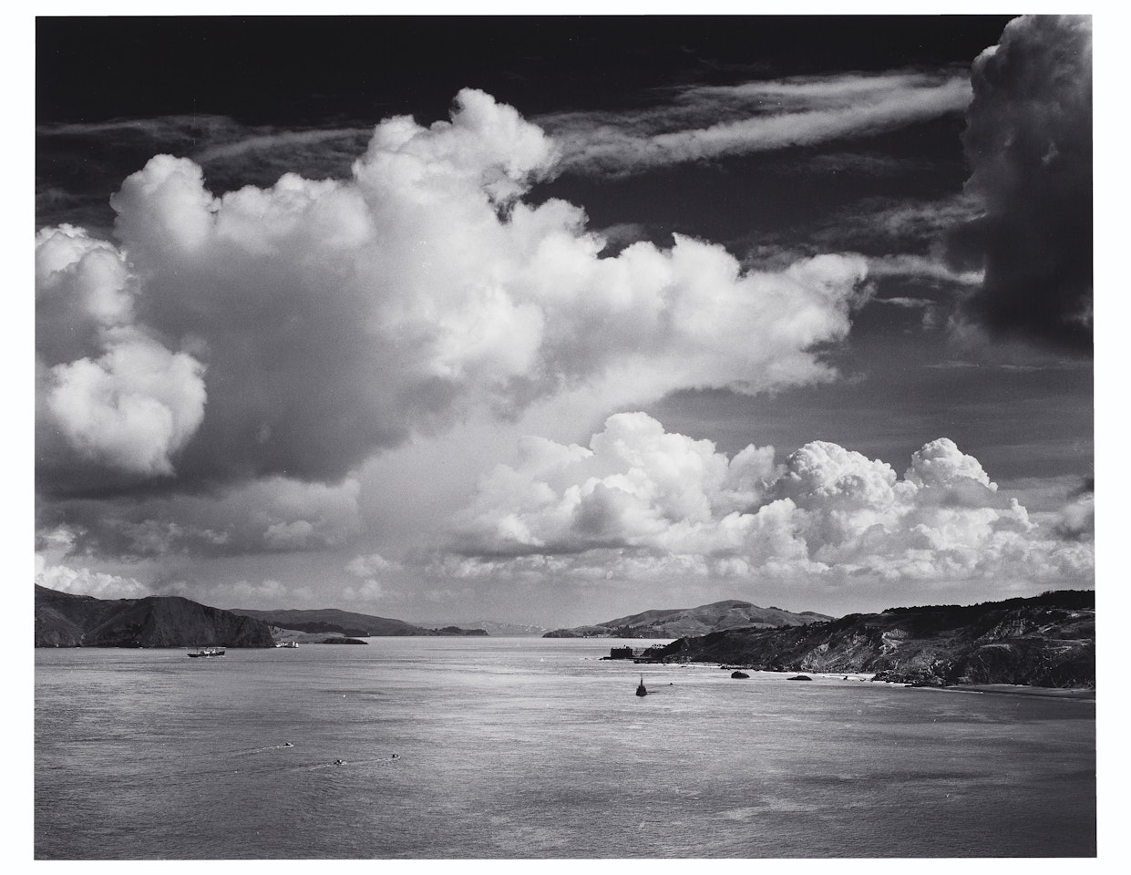 The Golden Gate before the Bridge, San Francisco, California, 1932 by Ansel Adams