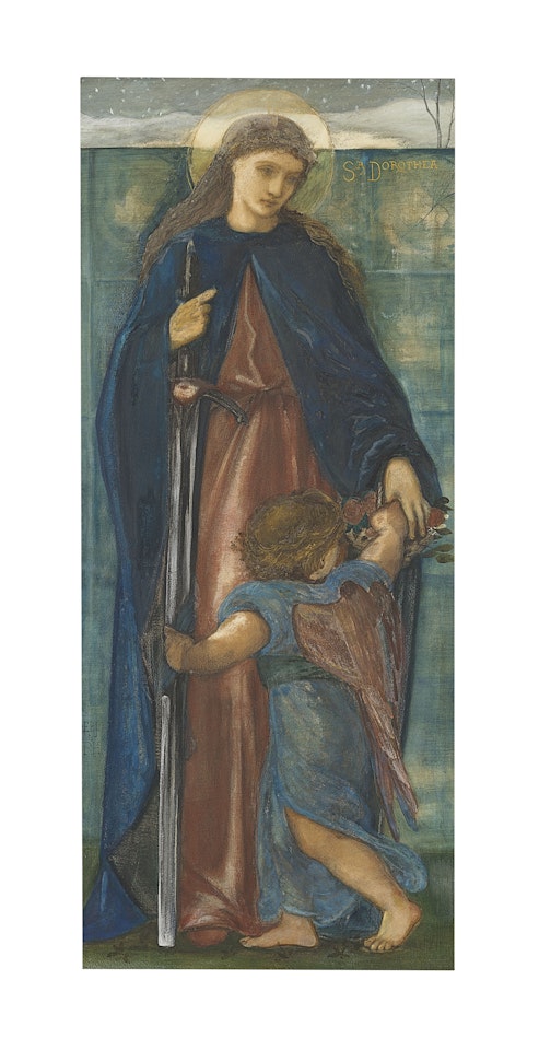 St Dorothy by Edward Coley Burne-Jones