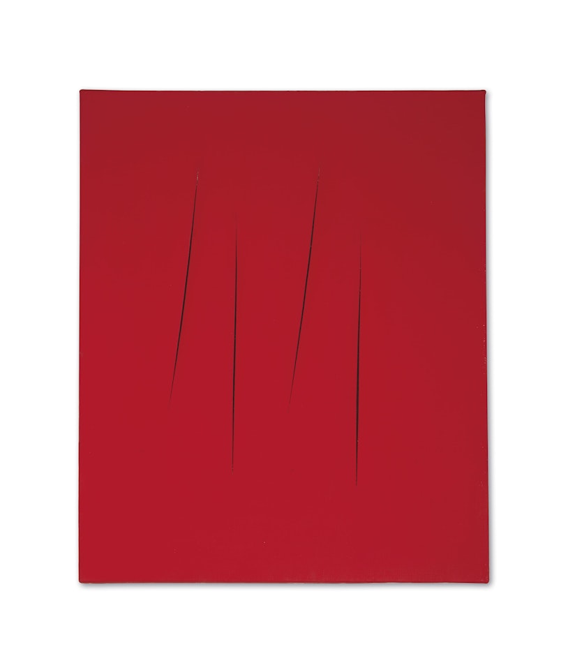 Concetto Spaziale, Attese by Lucio Fontana