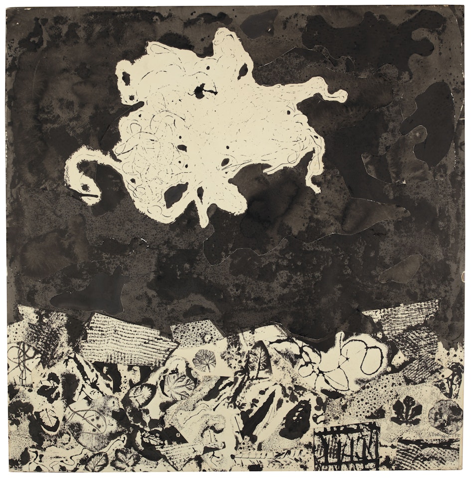 Voyage du Grand Nuage by Jean Dubuffet